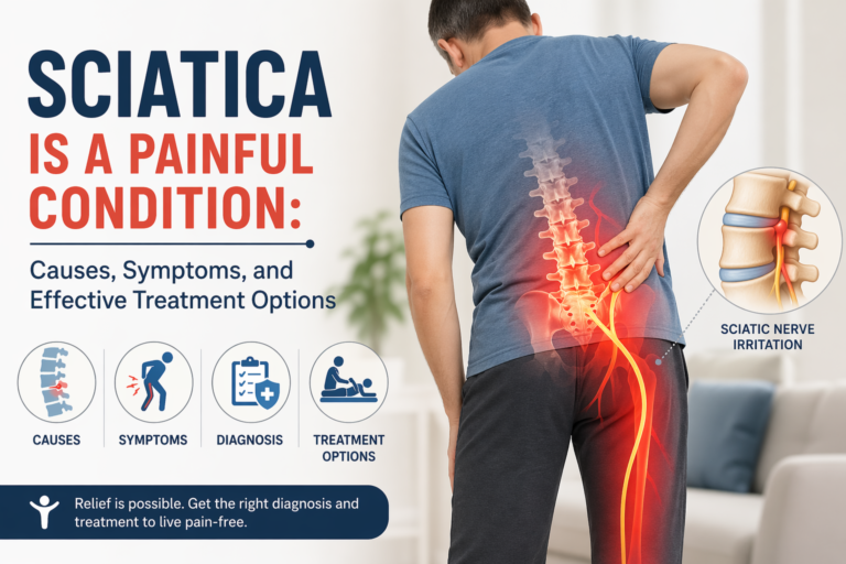 Sciatica Is a Painful Condition: Causes, Symptoms, and Effective Treatment Options